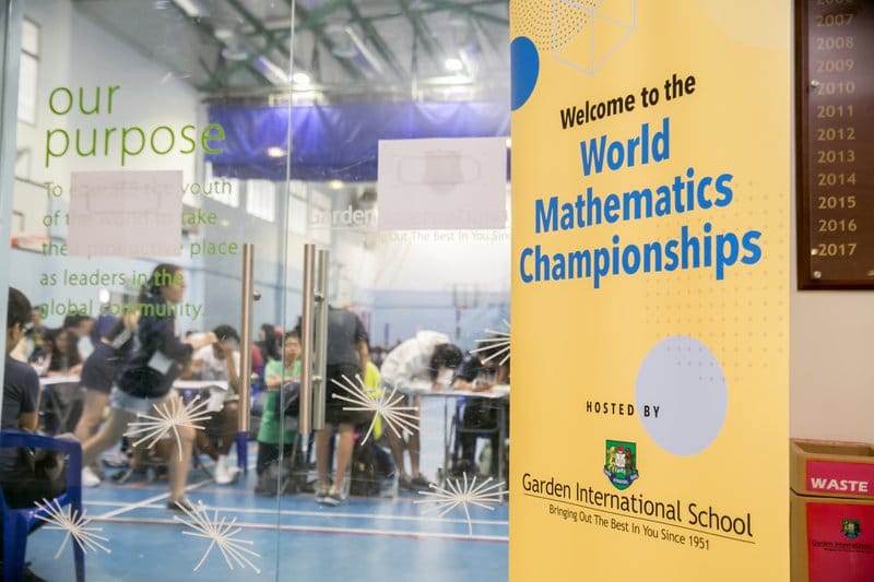 World Mathematics Championship at Garden International School